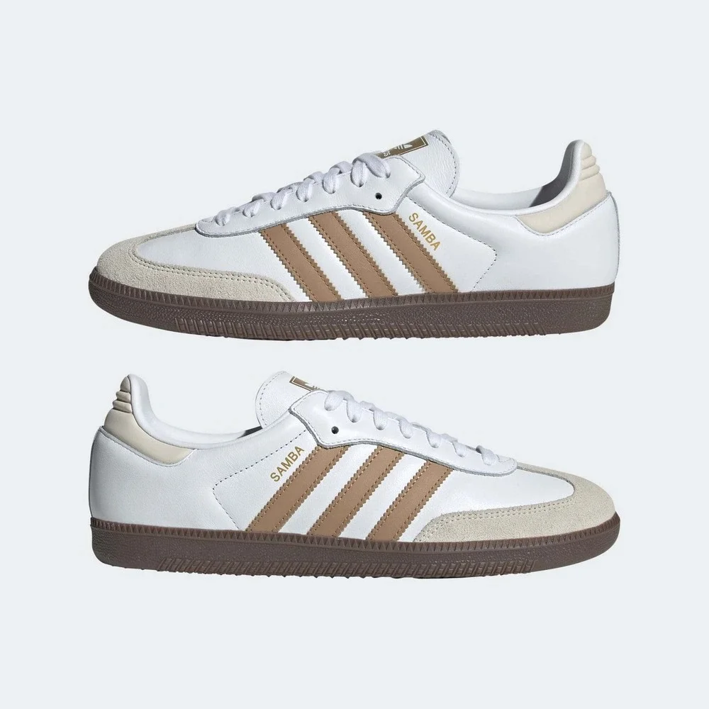 Adidas Samba OG White Cardboard Gum Lifestyle Shoes JR0912 Mens 5.5 Womens 6.5